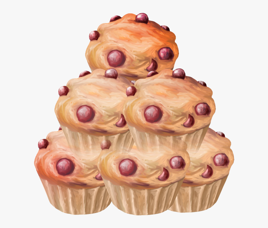 Transparent Cake Emoji Png - Cupcake, Png Download