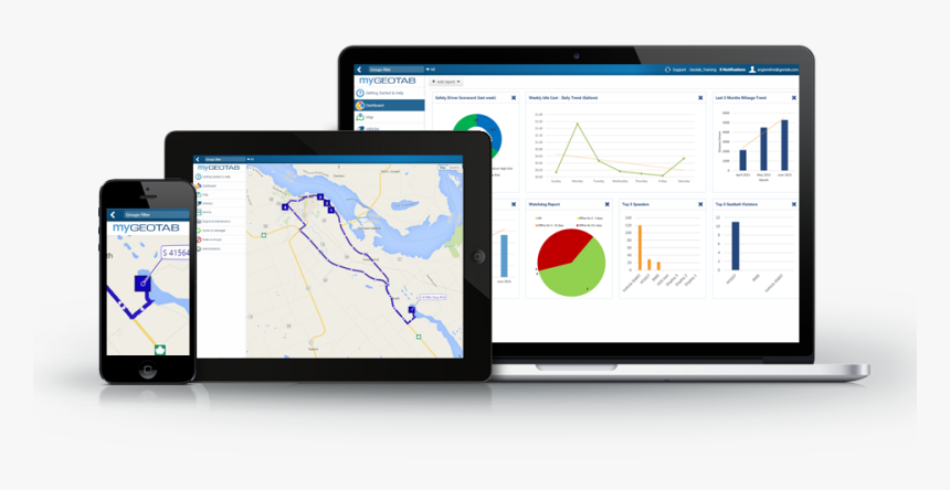 Mygeotab Fleet Management Software - Software Gestion De Flotas, HD Png Download