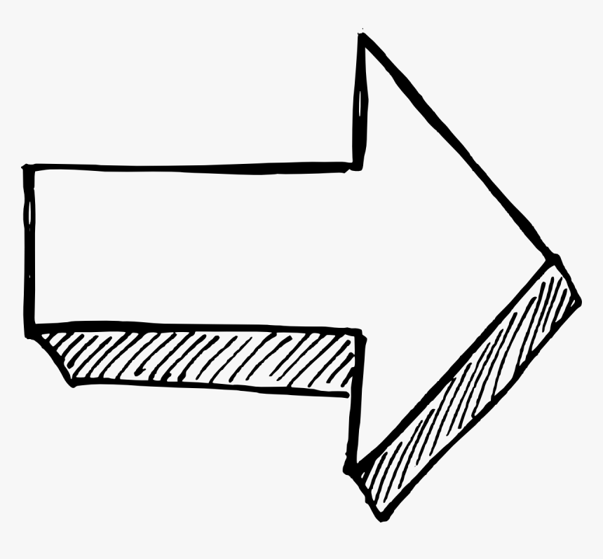 Arrow Drawing, HD Png Download , Transparent Png Image PNGitem