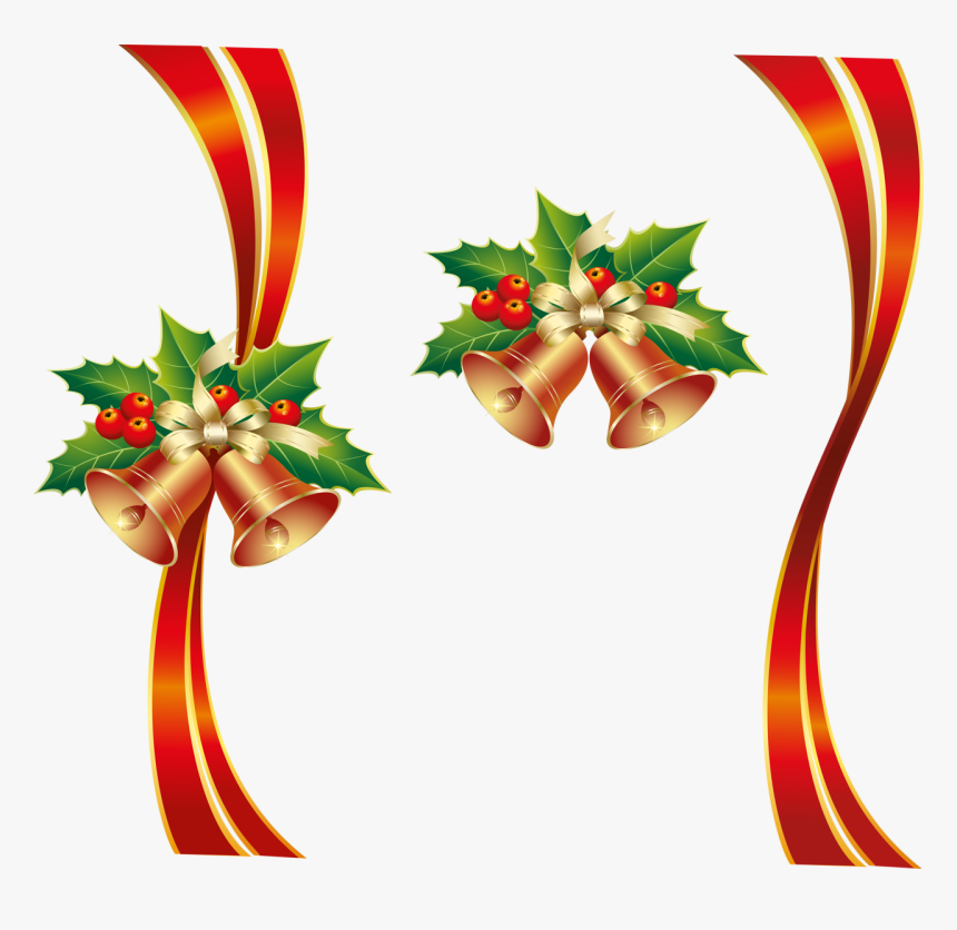 Christmas Ribbon Png Image - Christmas Day, Transparent Png