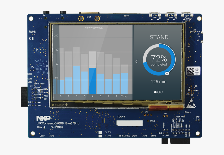 Lpc54608 Board - Lpcxpresso54608, HD Png Download