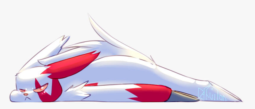 Here S A Transparent Zangoose Laying On Your Dash Because - Car, HD Png Download
