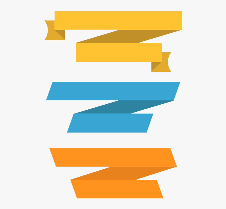 Ribbon Png Free Download - Graphic Design, Transparent Png