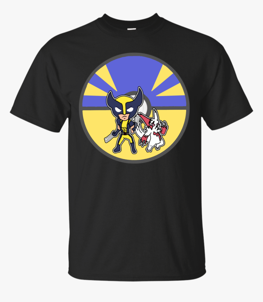 Xmon Wolverine And Zangoose Pokemon Trainer Cotton - While My Guitar Gently Weeps T Shirt, HD Png Download