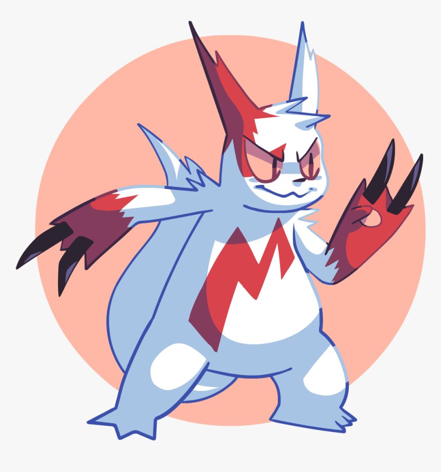 My Favorite Pokemon, Zangoose 
09/30/2018 - Cartoon, HD Png Download