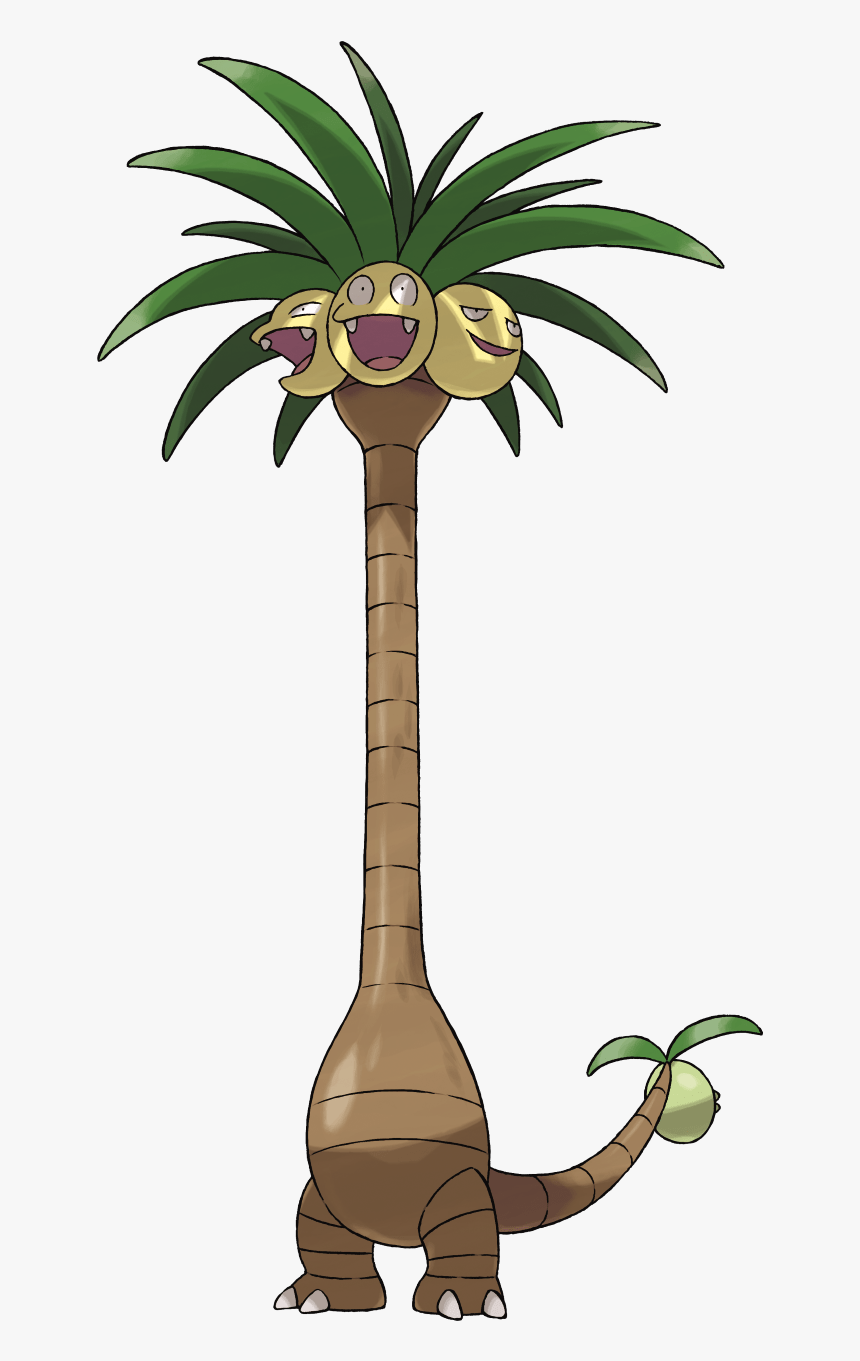 Pokemon Exeggutor Alola Form, HD Png Download