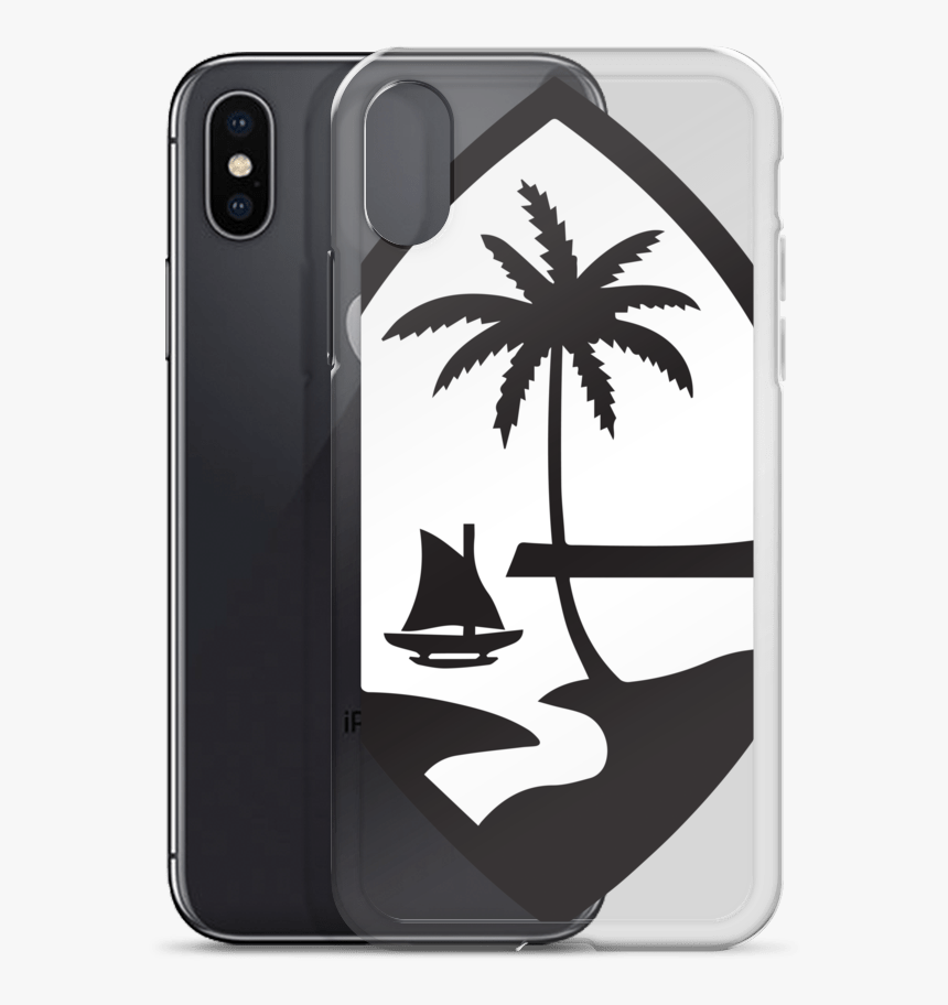 Transparent White Iphone Png - Guam Flag, Png Download