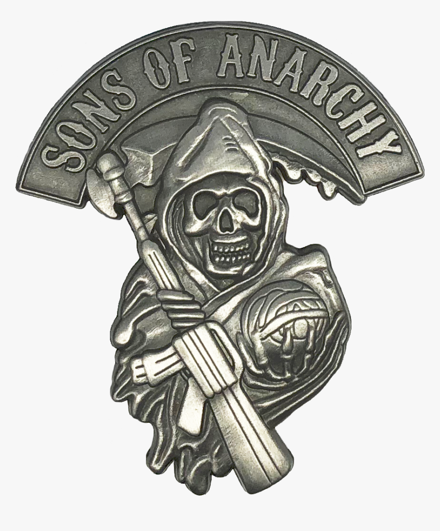 Sons Of Anarchy Badge, HD Png Download