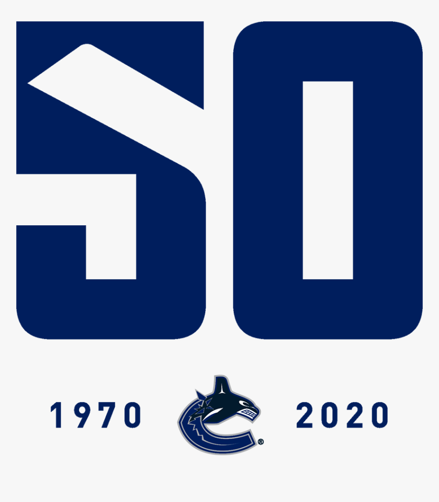 Canucks 50th Anniversary Logo, HD Png Download