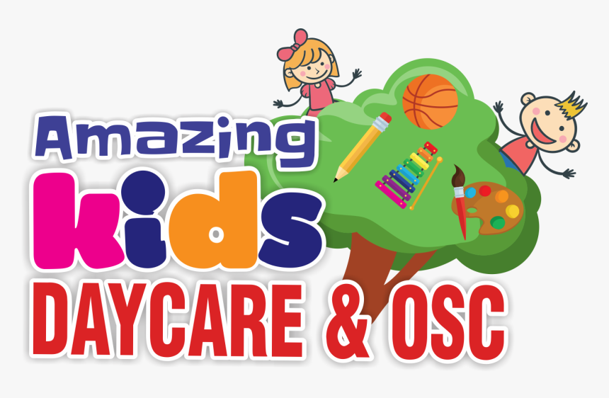 Amazing Kids Logo - Kids Daycare Logo, HD Png Download