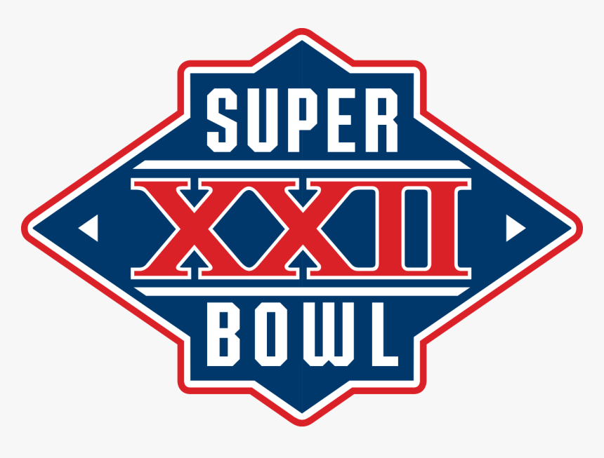 Super Bowl 22 Logo, HD Png Download , Transparent Png Image - PNGitem