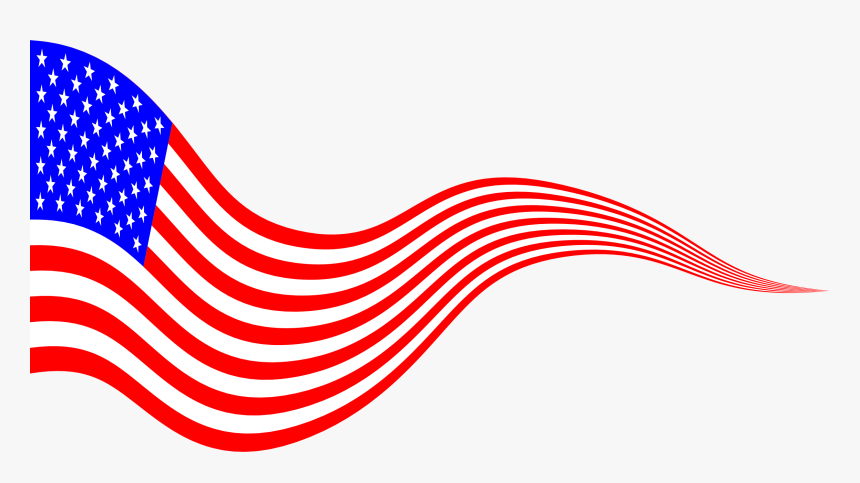 American Flag Banner Vector - American Flag Banner Png, Transparent Png