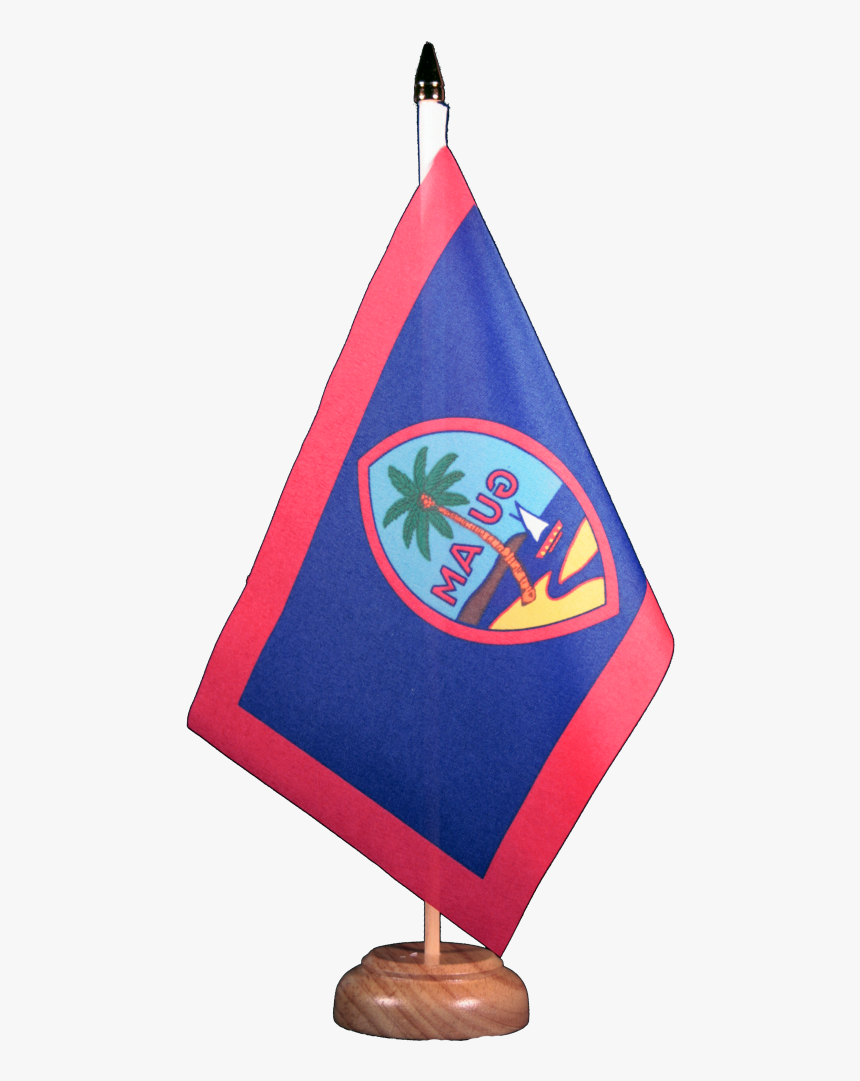 Usa Guam Table Flag - Flag, HD Png Download