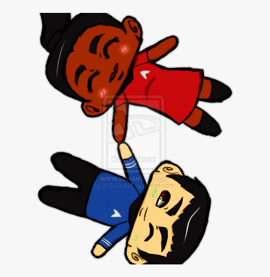 Spock & Uhura Images The Only Exception Hd Wallpaper, HD Png Download
