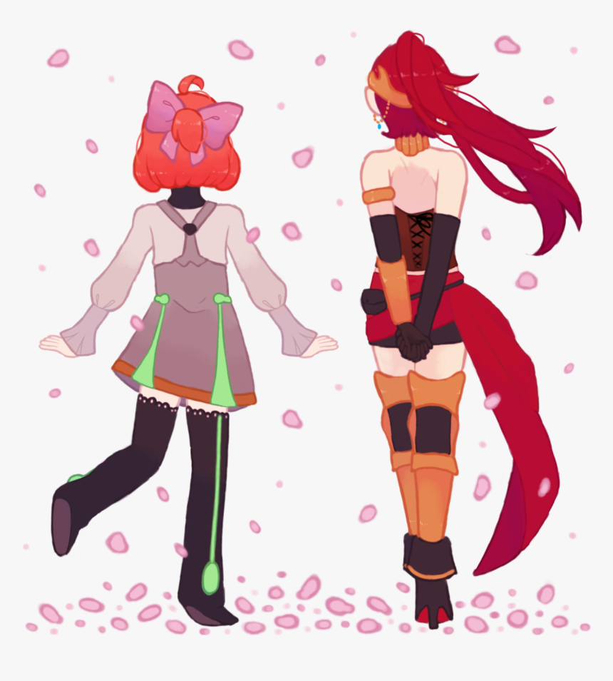 Pyrrha Nikos Clothing Pink Red Vertebrate Cartoon Fictional - Rwby Penny Transparent, HD Png Download