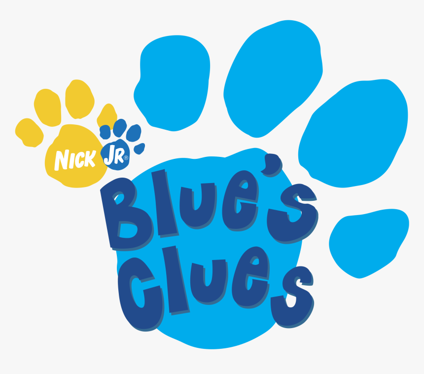 Blues Clues Logo - Nick Jr Blue's Clues Logo 2002, HD Png Download