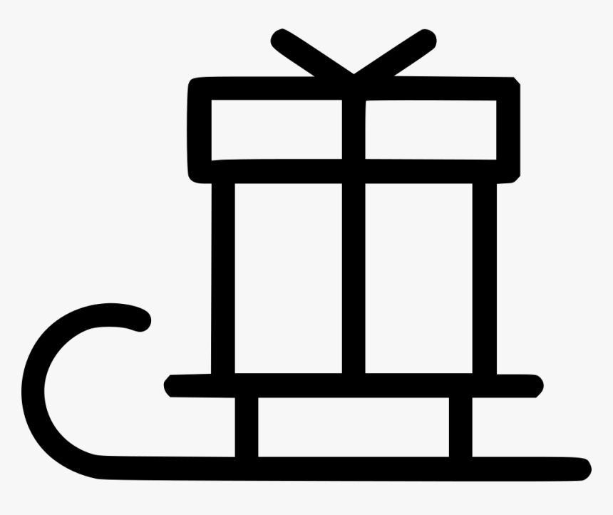 Transparent Stack Of Books Clipart Png - Birthday Gift Outline Png, Png Download