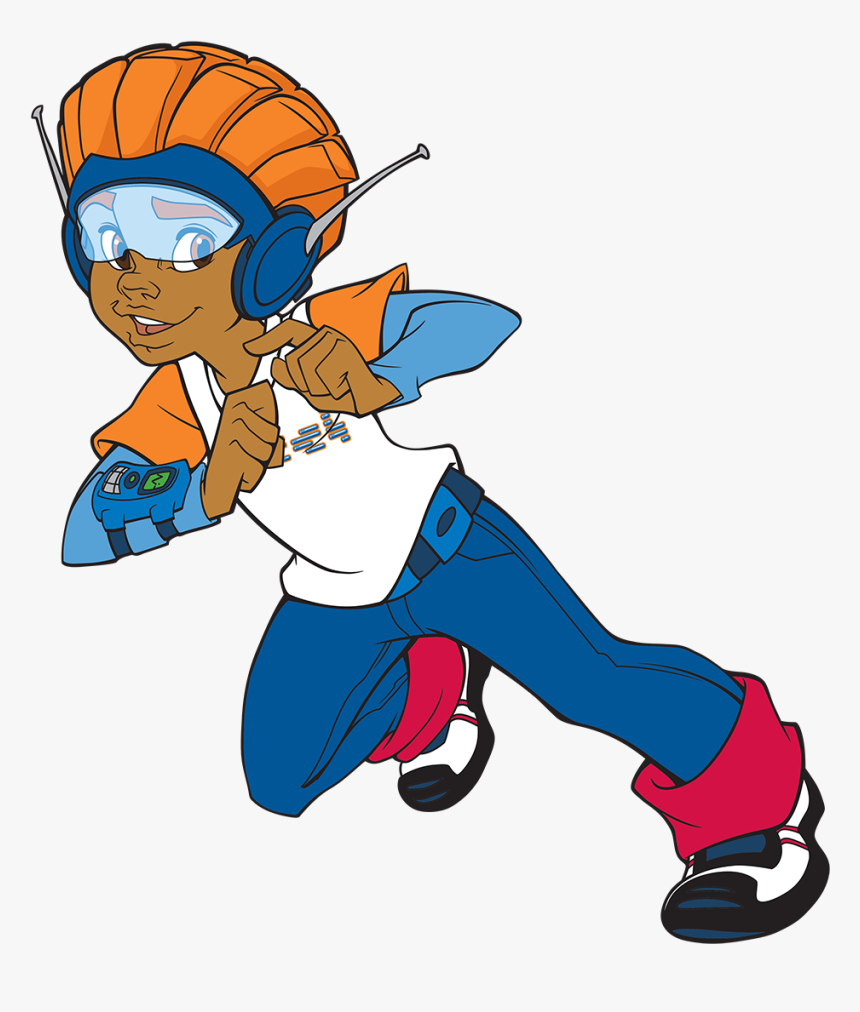 Hello Clipart Nick Jr - Lazytown Pixel Cartoon, HD Png Download