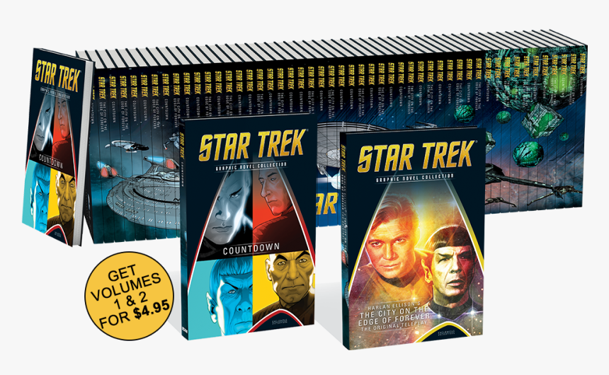 Transparent Uhura Png - All Star Trek Graphic Novel Collection, Png Download