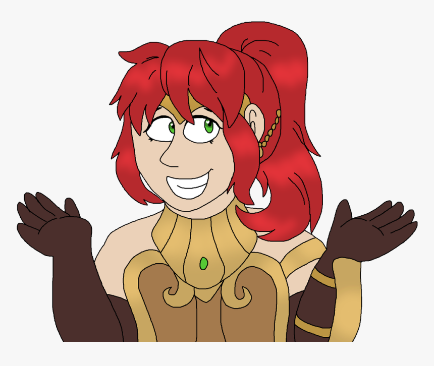 Transparent Rwby Pyrrha Png - Cartoon, Png Download