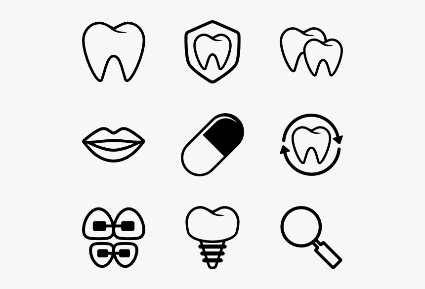 Dental - Odontologia Icon, HD Png Download