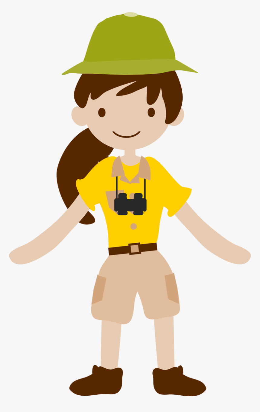 Hat Svg Safari - Cartoon Safari, HD Png Download