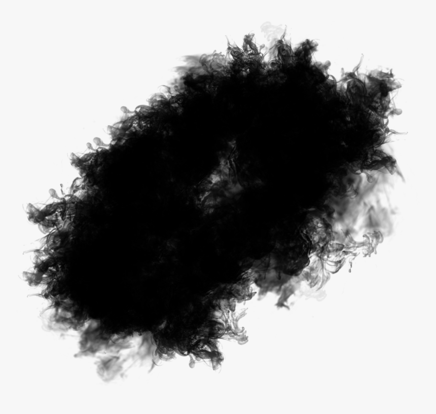 Footage Motion Graphics Video Film - Black Puff Of Smoke, HD Png Download