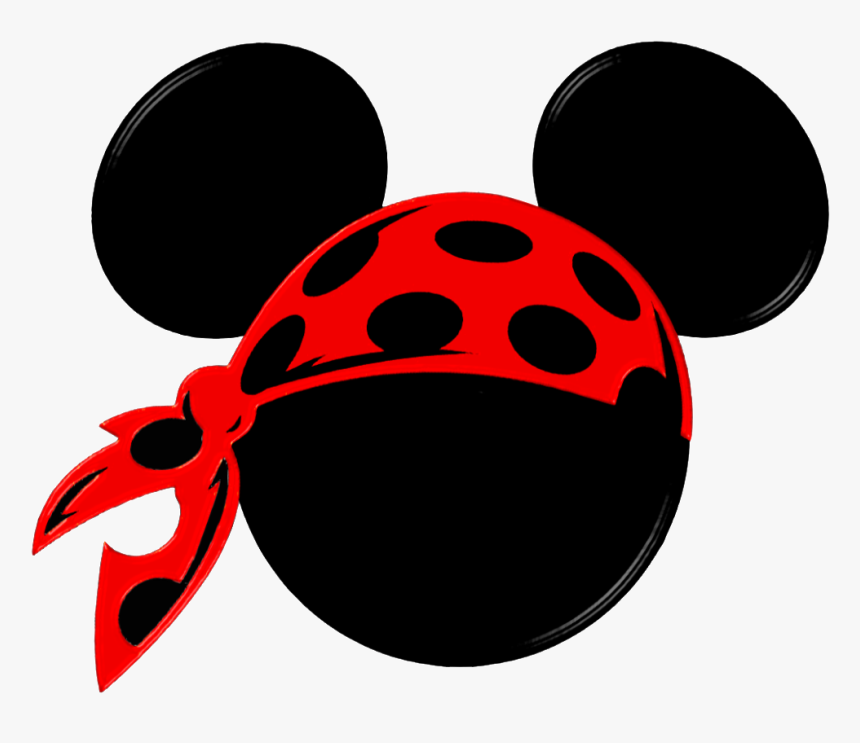 Pirate Mickey Clipart - Disney Pirate Logo, HD Png Download