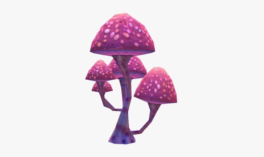 Pink Mushroom Png, Transparent Png