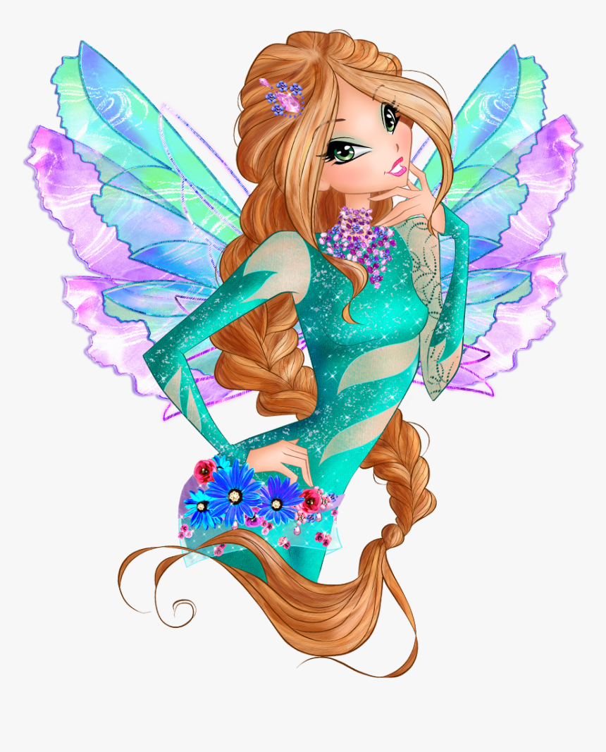 World Of Winx Onyrix Transformation Picture Flora Png - Winx Club Onyrix Flora, Transparent Png