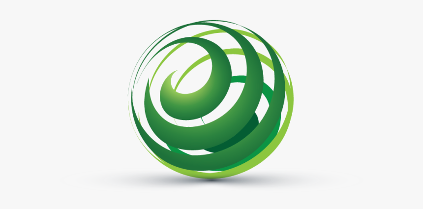 Logos Gratis Png - Green Globe, Transparent Png