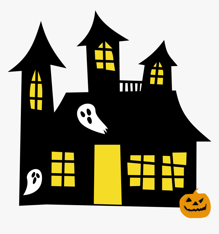Clipart Haunted House, HD Png Download