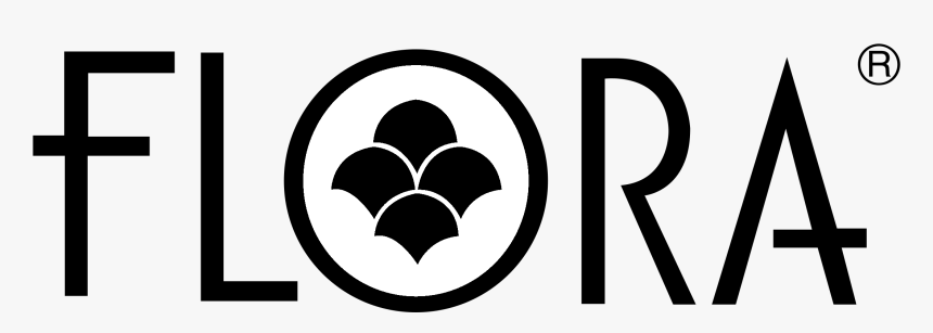 Flora Logo Black And White - Floora Logos, HD Png Download