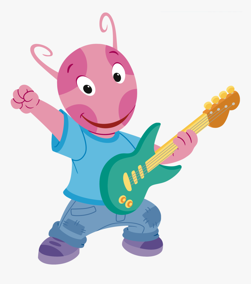 Guitarist Uniqua The Backyardigans - Backyardigans Uniqua Play The Guitar, HD Png Download