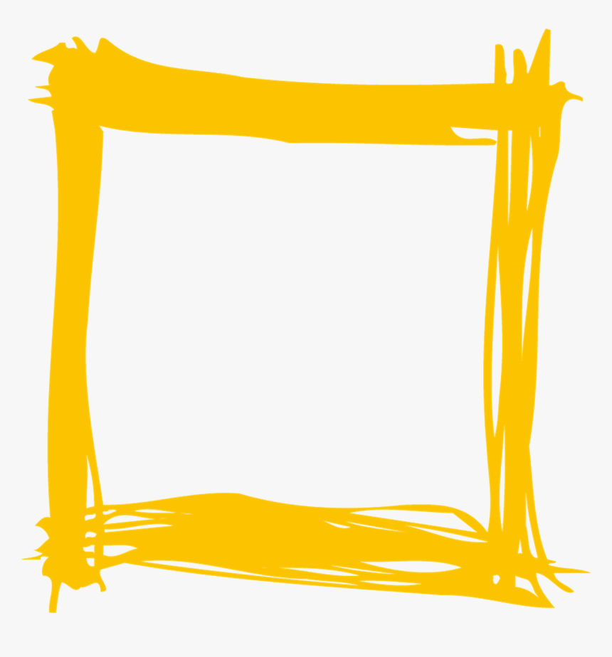 Yellow Frame Png, Transparent Png