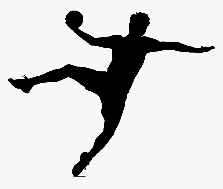 Handball Player Sport Silhouette Photography - Handball Player Silhouette Png, Transparent Png