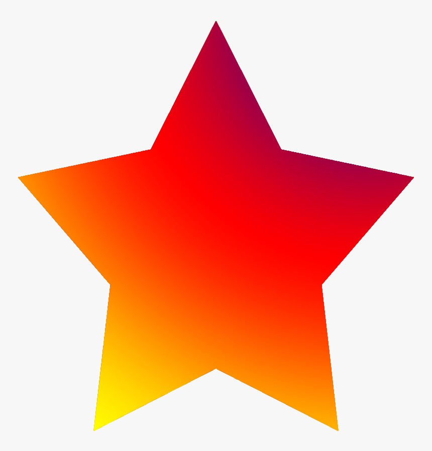 Orange Star With Shades - Orange, HD Png Download