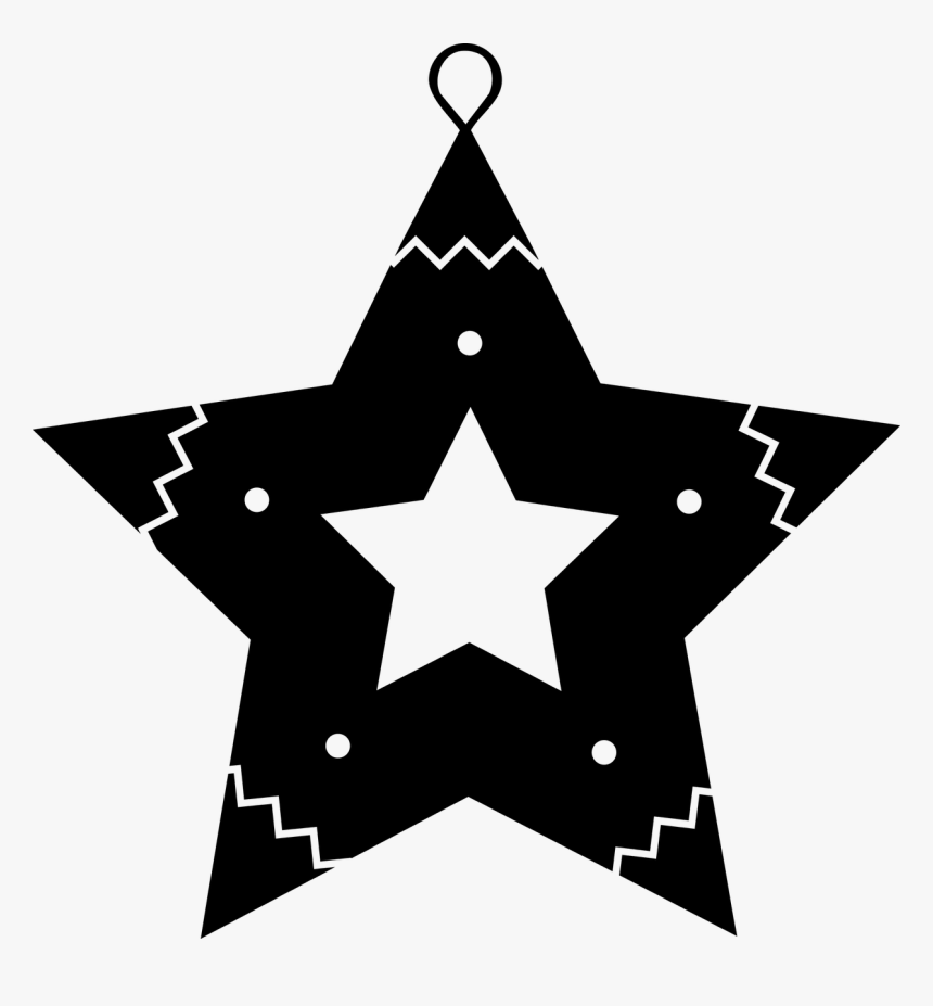 Asterisk Christmas Tree Christmas Free Picture - Captain Marvel Signs, HD Png Download