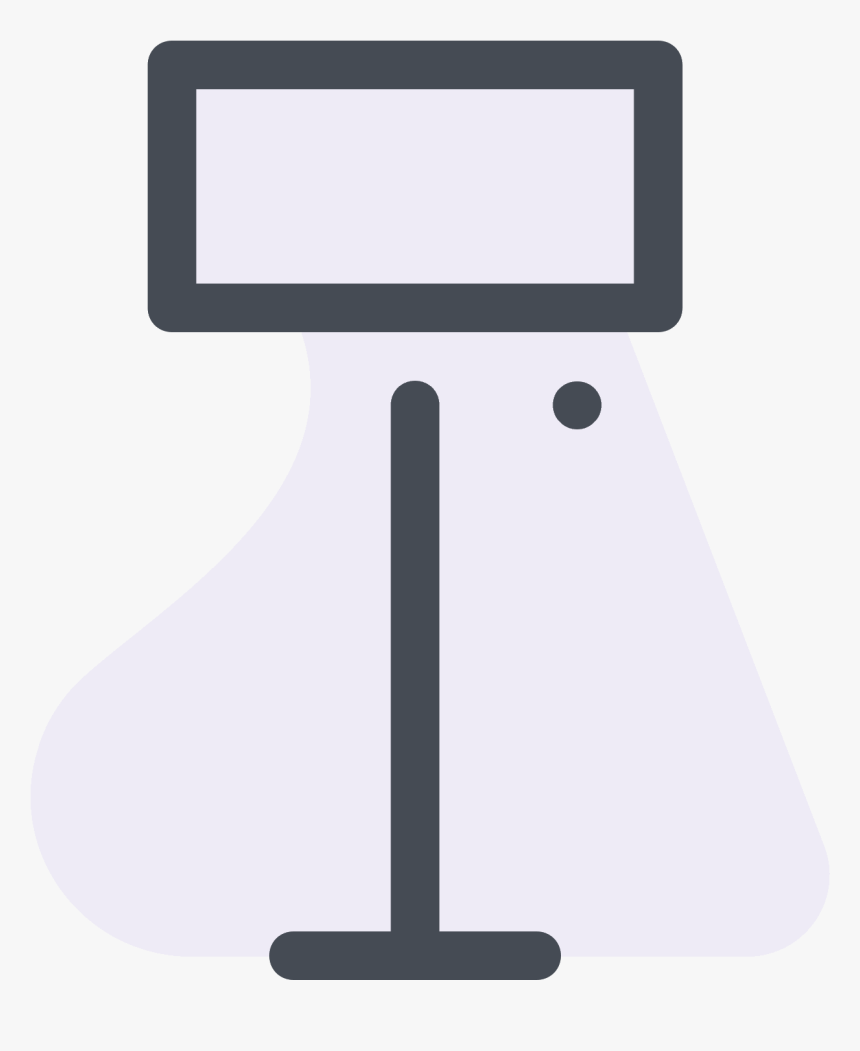 It S A Logo To Represent A Lamp - Gadget, HD Png Download