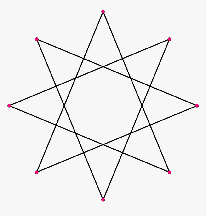 8 3 Star Polygon, HD Png Download