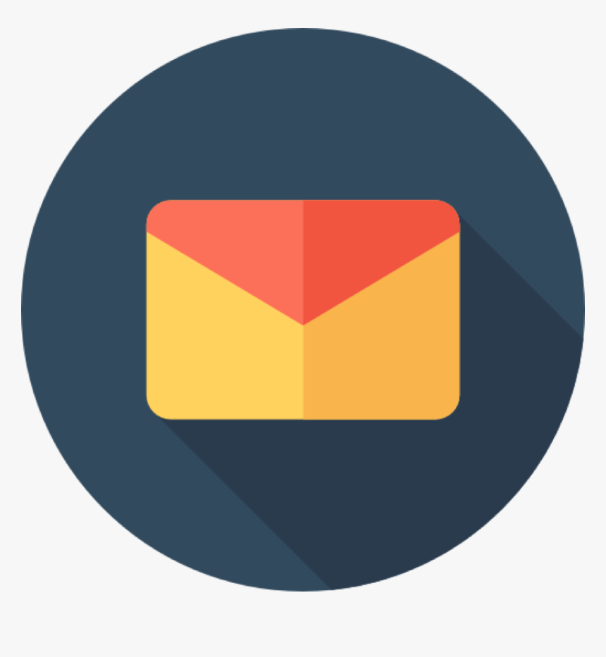 Email Circle Icon Umsl - Circle, HD Png Download
