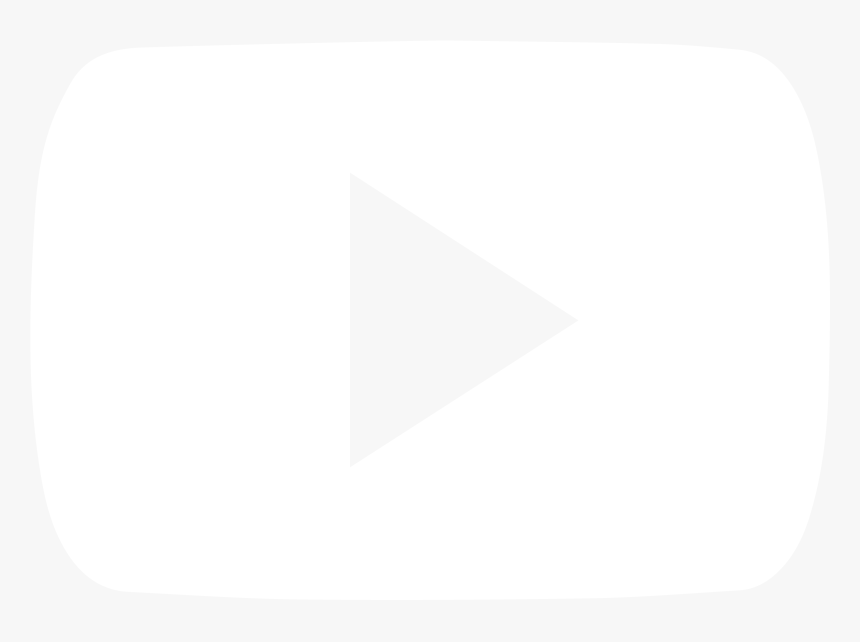 White Youtube Png - Youtube White Logo, Transparent Png