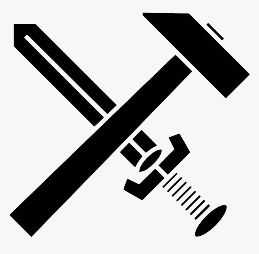 Strasserism Hammer And Sword - Sword And Hammer Symbol, HD Png Download