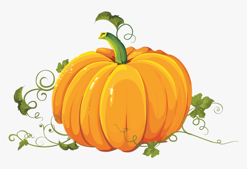 Pumpkin Pie Cucurbita Pepo Clip Art - Transparent Background Pumpkin Clipart, HD Png Download