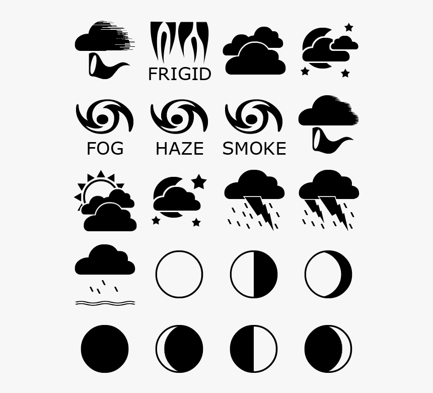 Flat Weather Icons Icon Pack By Lavana , Png Download, Transparent Png