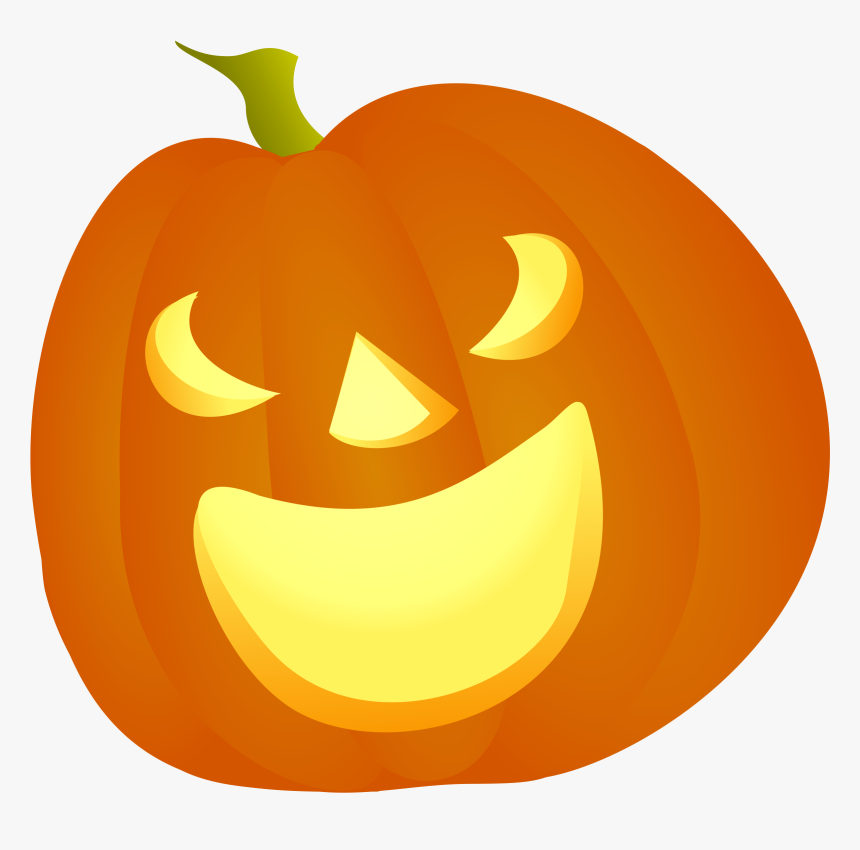 Cute Halloween Pumpkin Png Clipart - Halloween Pumpkin Clipart Png, Transparent Png