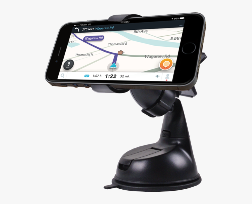 Smart Phone Car Mount - Smartphone, HD Png Download