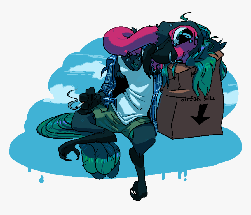 This Side Up In Smoke - Illustration, HD Png Download