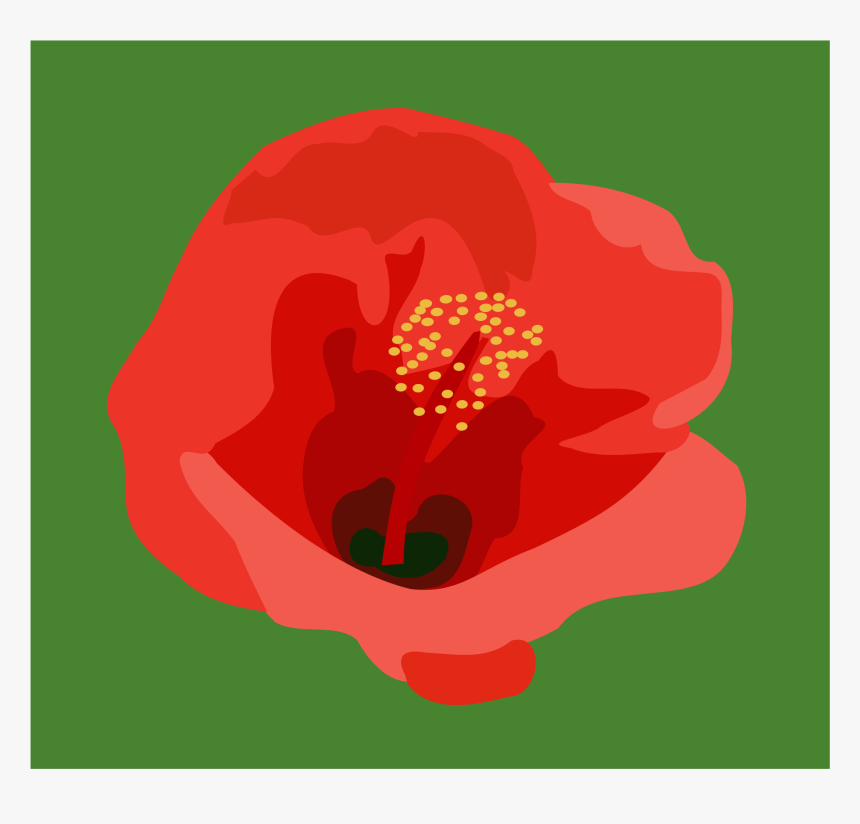 Hibiscus 01 Clip Arts - Kembang Sepatu Png, Transparent Png