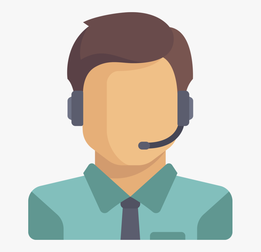Shoulder,human Behavior,head - Telemarketing Clipart, HD Png Download